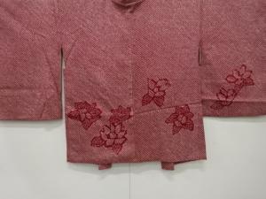 アンティーク　本総絞り　草花模様絵羽織